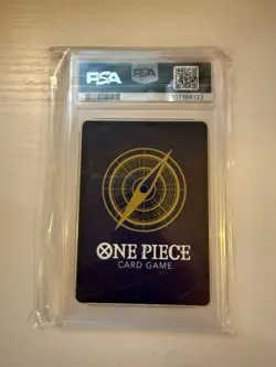 One Piece CCG OP07 Stussy Alt Art Parallel Holo PSA 10 GEM MINT TCG - Image 2