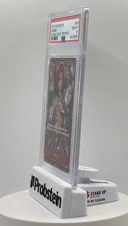 2025 One Piece EN Official Event Top Prize #004 Shanks PSA 10 GEM MINT - Image 2