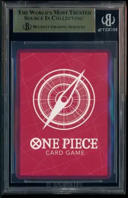 2025 ONE PIECE PROMOS BVB X ONE PIECE MATCH DAY 2025 #003 MONKEY D. LUFFY BGS 10 - Image 3