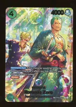 2026 ONE PIECE OP14 EB04 #006 The Azure Sea's Seven Roronoa Zoro SP ALT - Image 1