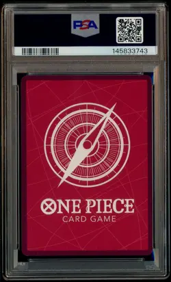 2022 One Piece OP-01 Alternate Art #003 Monkey D. Luffy Errata PSA 10 - Image 3