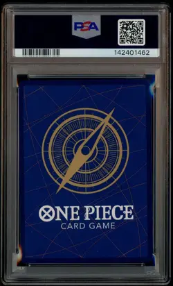 2025 One Piece OP13 EN Red Manga Alternate Art #118 Monkey D. Luffy PSA 9 MINT - Image 3