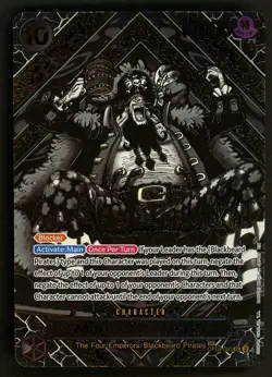 One Piece CCG Marshall.D.Teach 3rd Ann. Special Gold OP09-093 - Image 1