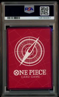 2025 One Piece En Dodgers X One Piece Night #010 Monkey D. Luffy PSA 9 MINT - Image 3