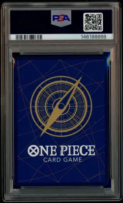 2024 One Piece EN Convention Exclusive Foil #043 Monkey D. Luffy PSA 10 GEM MINT - Image 3