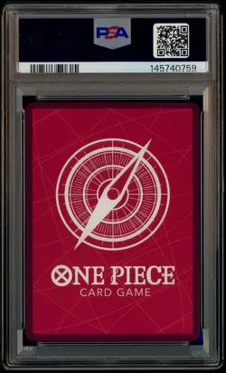 2022 One Piece OP01 EN Alternate Art Errata #003 Monkey D. Luffy PSA 10 GEM MINT - Image 3