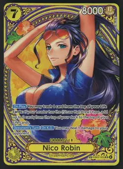 One Piece English EB03-055 Nico Robin Special Alternate Art Super Rare - Image 1