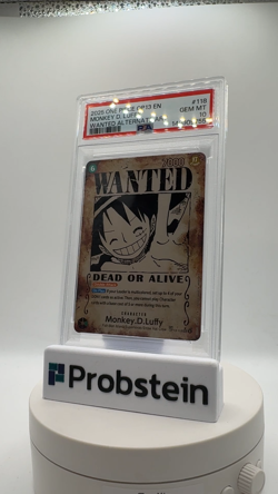 2025 One Piece OP13 EN Wanted Alternate Art #118 Monkey D Luffy PSA 10 - Image 2