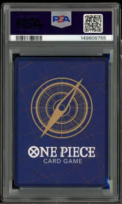 2025 One Piece OP13 EN Wanted Alternate Art #118 Monkey D Luffy PSA 10 - Image 3