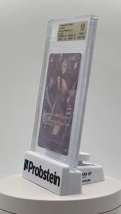 2026 One Piece Promos JPN P12063 Vinsmoke Reiju Gold SR BGS 10 PRISTINE POP 8 - Image 2