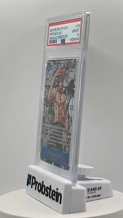 2025 One Piece OP13 EN Manga Alternate Art #119 Portgas D. Ace PSA 10 GEM MINT - Image 2
