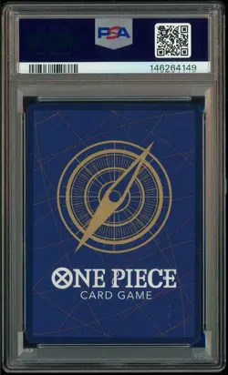 2025 One Piece OP13 EN Manga Alternate Art #119 Portgas D. Ace PSA 10 GEM MINT - Image 3