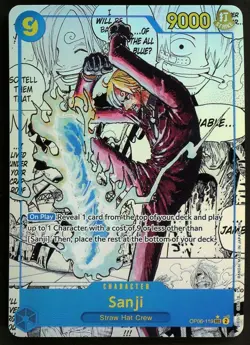 Sanji - OP06-119 Manga Art One Piece English Premium Booster -The Best- Vol. 2 - Image 1