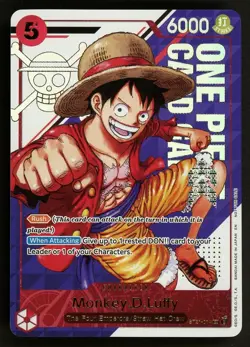 2025 One Piece 3rd Anniversary Treasure CP Pack Monkey D Luffy #ST21-014 - Image 1