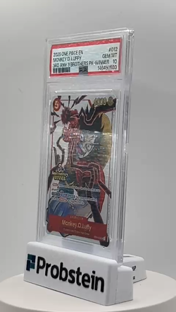 2025 One Piece Monkey.D.Luffy 3rd Anv. Event Winner Prize Promo ST01-012 PSA 10 - Image 2