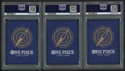 2025 One Piece 3rd Anv 3 Brthrs Winner Sabo Luffy Ace Sequential Set (3) PSA 10 - Image 2