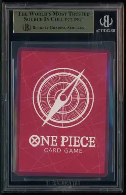 2025 ONE PIECE PROMOS BVB X ONE PIECE MATCH DAY 2025 #003 MONKEY D. LUFFY BGS 10 - Image 3