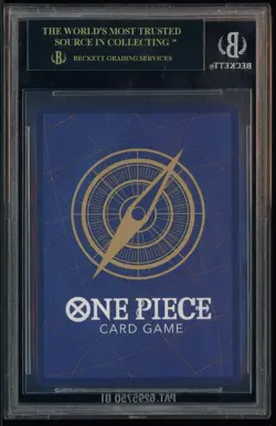 2025 One Piece OP13 EN Carrying/Will Red Manga Art #120 Sabo BGS 10 BLACK LABEL - Image 5