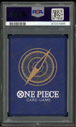 2023 One Piece Japanese OP05 Manga Alternate Art #119 Monkey D Luffy PSA 10 - Image 3
