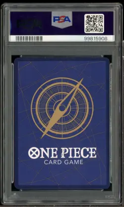 2023 One Piece Japanese OP05 1st Annivesary Signature #012 Monkey D Luffy PSA 10 - Image 3