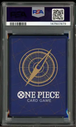 #1 2025 One Piece EN OP13 Wanted Alternate Art #119 Portgas D Ace PSA 10 - Image 3