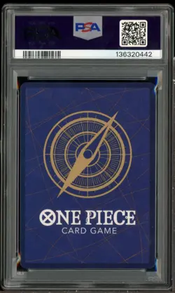#3 2025 One Piece EN OP13 Wanted Alternate Art #119 Portgas D Ace PSA 10 - Image 3