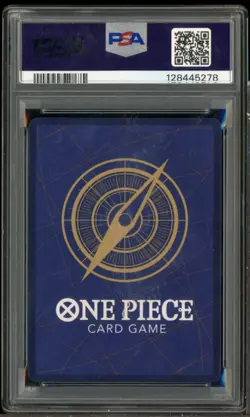 #2 2024 One Piece OP09 EN Wanted Alternate Art #119 Monkey D Luffy PSA 10 - Image 3