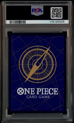 2023 One Piece EN Serialized Top Prize #120 Shanks 0462/1000 PSA 10 GEM MINT - Image 3