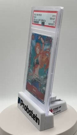 2022 One Piece OP01 EN Errata Alternate Art #016 Nami PSA 10 GEM MINT - Image 2