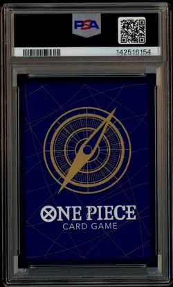 2025 One Piece OP11 EN Manga Alternate Art #118 Monkey D. Luffy PSA 10 GEM MINT - Image 3