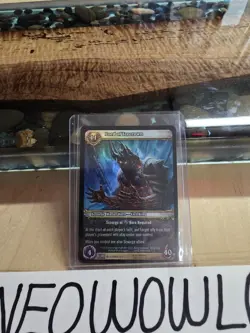 World Of Warcraft TCG Lord Of Icecrown Foil Rare Employee Exclusive Promo - Image 1