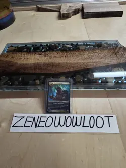 World Of Warcraft TCG Lord Of Icecrown Foil Rare Employee Exclusive Promo - Image 2