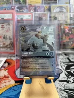 Tinker Bell - Giant Fairy Disney Lorcana Promo Card - Coil Foil - Image 1