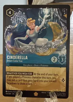 Lorcana Whispers In The Well Cinderella Dream Come True Legendary - Image 2