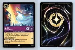 Alice #36/204 Disney Lorcana Winterspell 2026 Uncommon TCG Card - Image 1