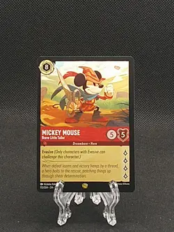 Disney Lorcana Mickey Mouse Brave Little Tailor Non-Foil #115 Legendary - Image 2