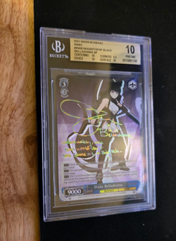 2021 Weiss Schwarz RWBY Blake Belladonna RWBY/WX03-077SP SP BGS 10 - Image 1