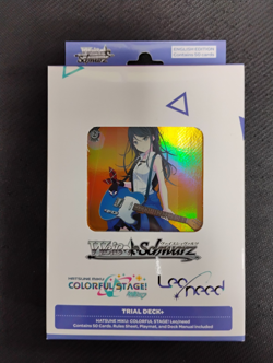 Weiss Schwarz Trial Deck HATSUNE MIKU Colorful Stage! LEO NEED **SEALED** - Image 1