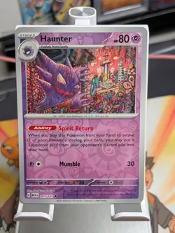 3 Card Pokemon REVERSE Holo Gengar Haunter Gastly 094 - MEW 151 - Image 4