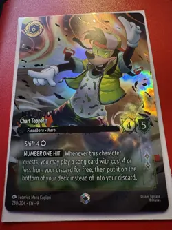 Max Goof Chart Topper Enchanted Holo Card 230/204 Fabled Series - Image 1