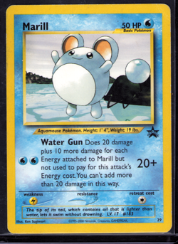 Pokemon Card - Marill #29 WoTC Black Star Promo - Image 1