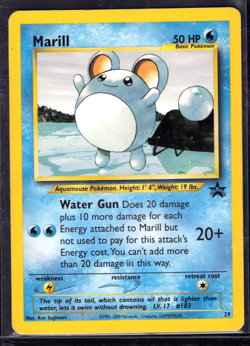 Pokemon Card - Marill #29 WoTC Black Star Promo - Image 2