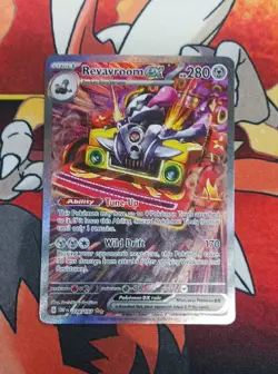 Revavroom EX 224/197 Full Art Alt Rare Obsidian Flames Pokemon Card - Image 1