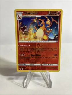 Pokemon Card - Charizard 025/185 Vivid Voltage Reverse Holo - NM - Image 1
