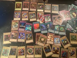 Yu-Gi-Oh Vintage Lot 180 Cards. Plenty of Holos. See Pics - Image 1