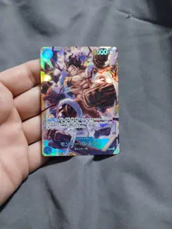 Monkey D. Luffy OP11-118 SEC A Fist of Divine Speed ONE PIECE Card Game Japanese - Image 1