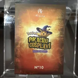 POKEMON PIKACHU COSPLAY! -* STARWARS - NO.10 * BOX HIT* TEXTURED CARD - Image 2