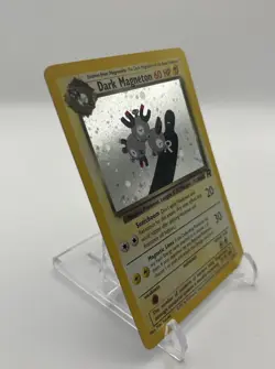 Pokemon Dark Magneton Team Rocket Holo Rare 60 HP Unlimited 11/82 English Card - Image 3