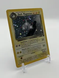 Pokemon Dark Magneton Team Rocket Holo Rare 60 HP Unlimited 11/82 English Card - Image 4