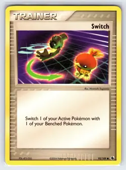 Switch 92/109 2003 EX Ruby & Sapphire Pokemon Card Nintendo Trainer Nm/Vlp - Image 1